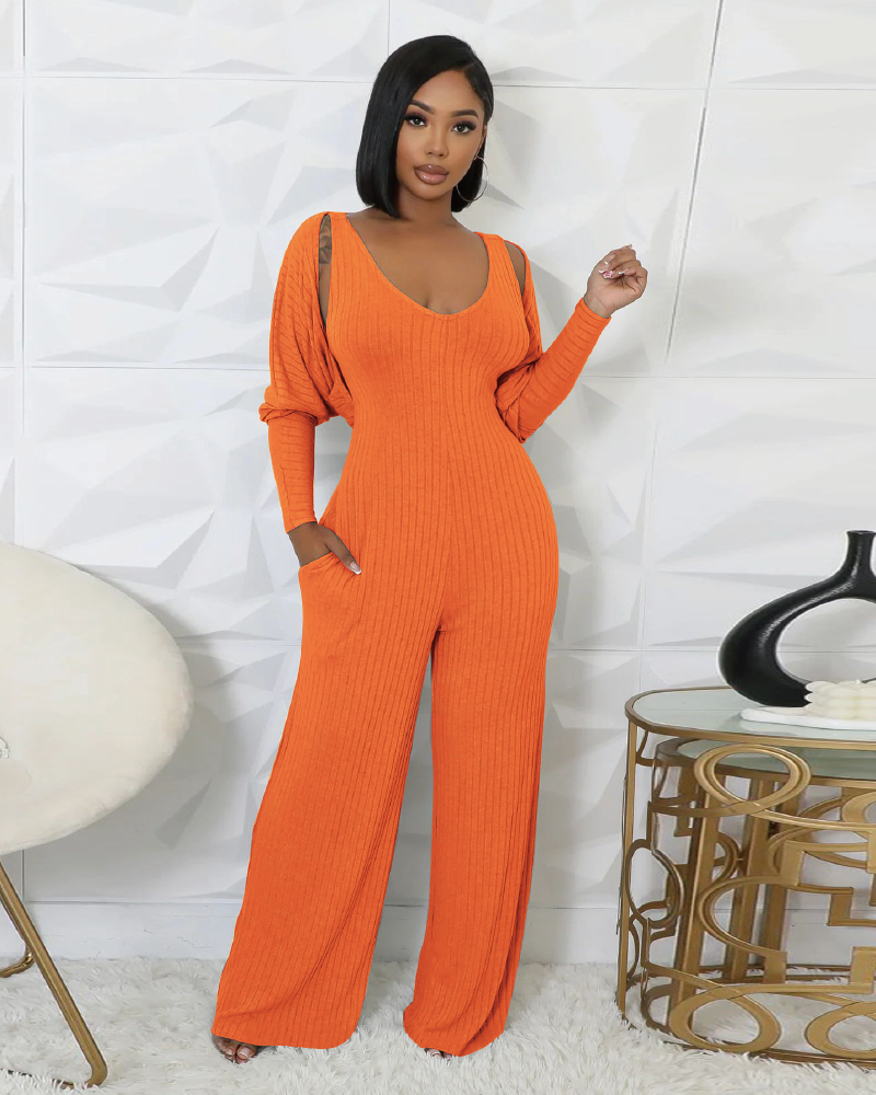 2pc New Story Jumpsuit Set