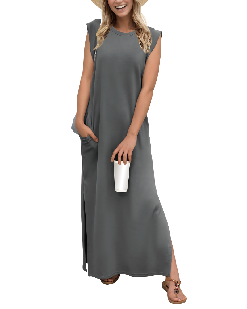 Wrinkle-Free Maxi Dress