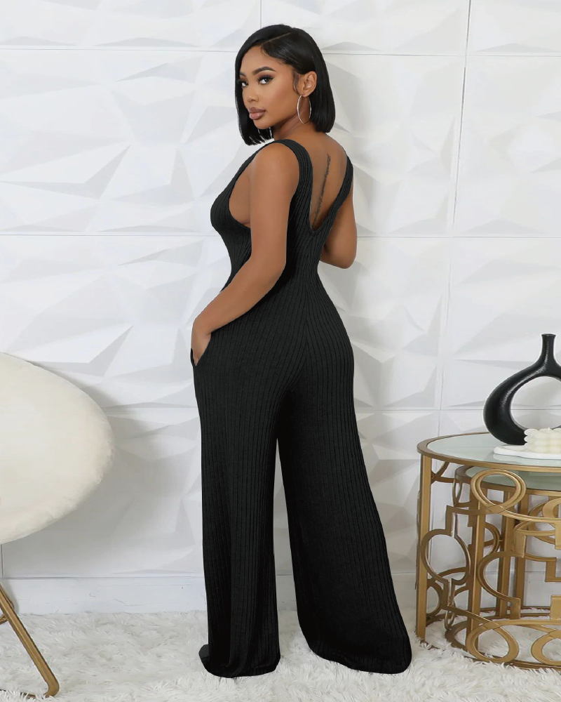 2pc New Story Jumpsuit Set