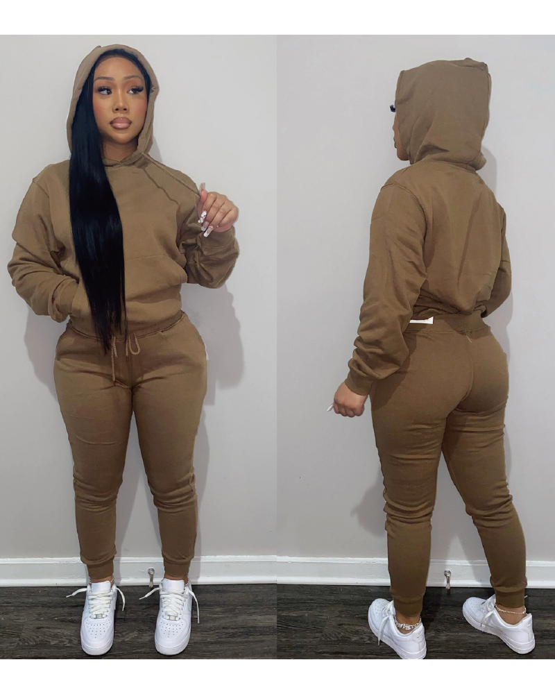 Simple Baddie Pant Set