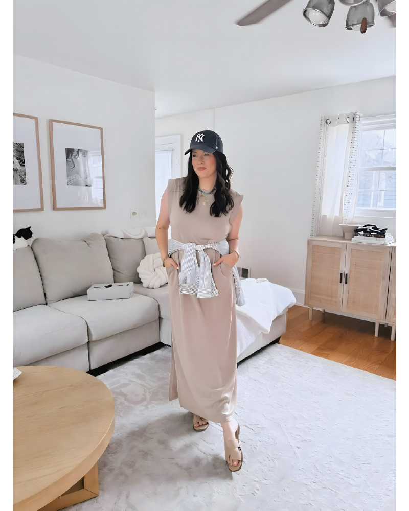 Wrinkle-Free Maxi Dress