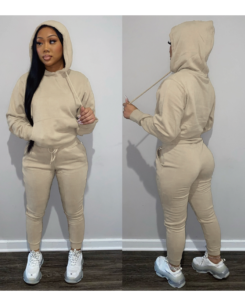 Simple Baddie Pant Set