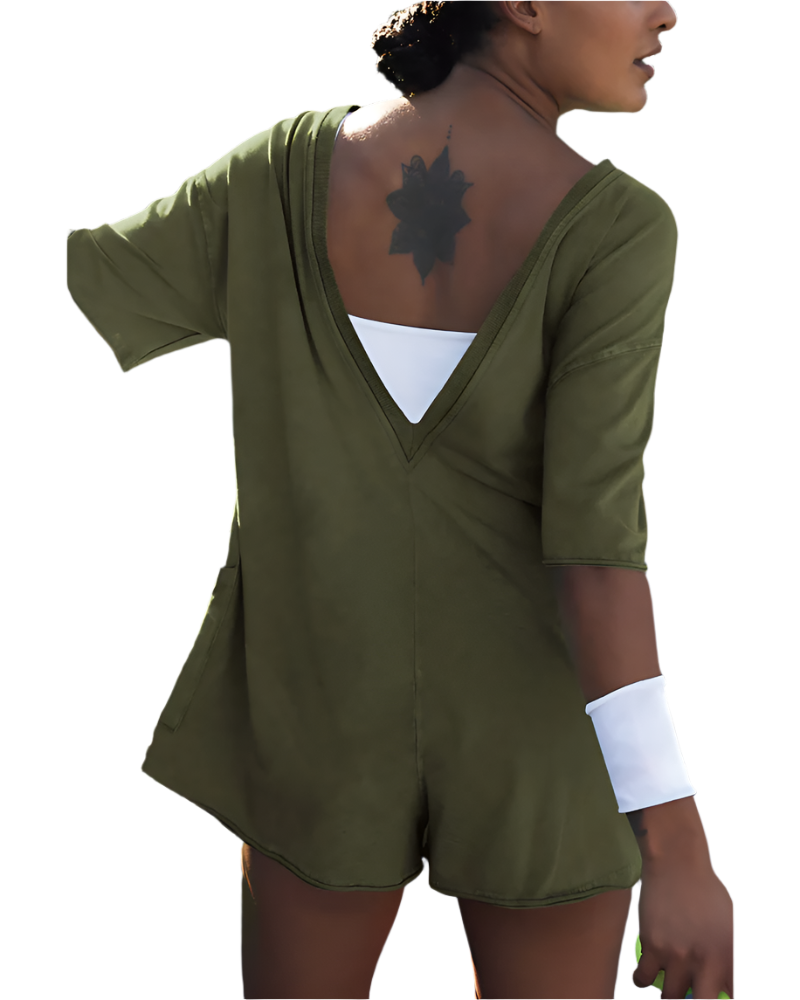 Breezy Chic Zomerse  Romper