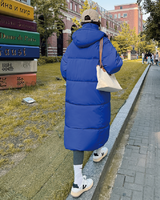 Hooded Long Down Puffer Parka Coat