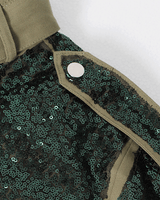 Doris Green Sequin Jacket