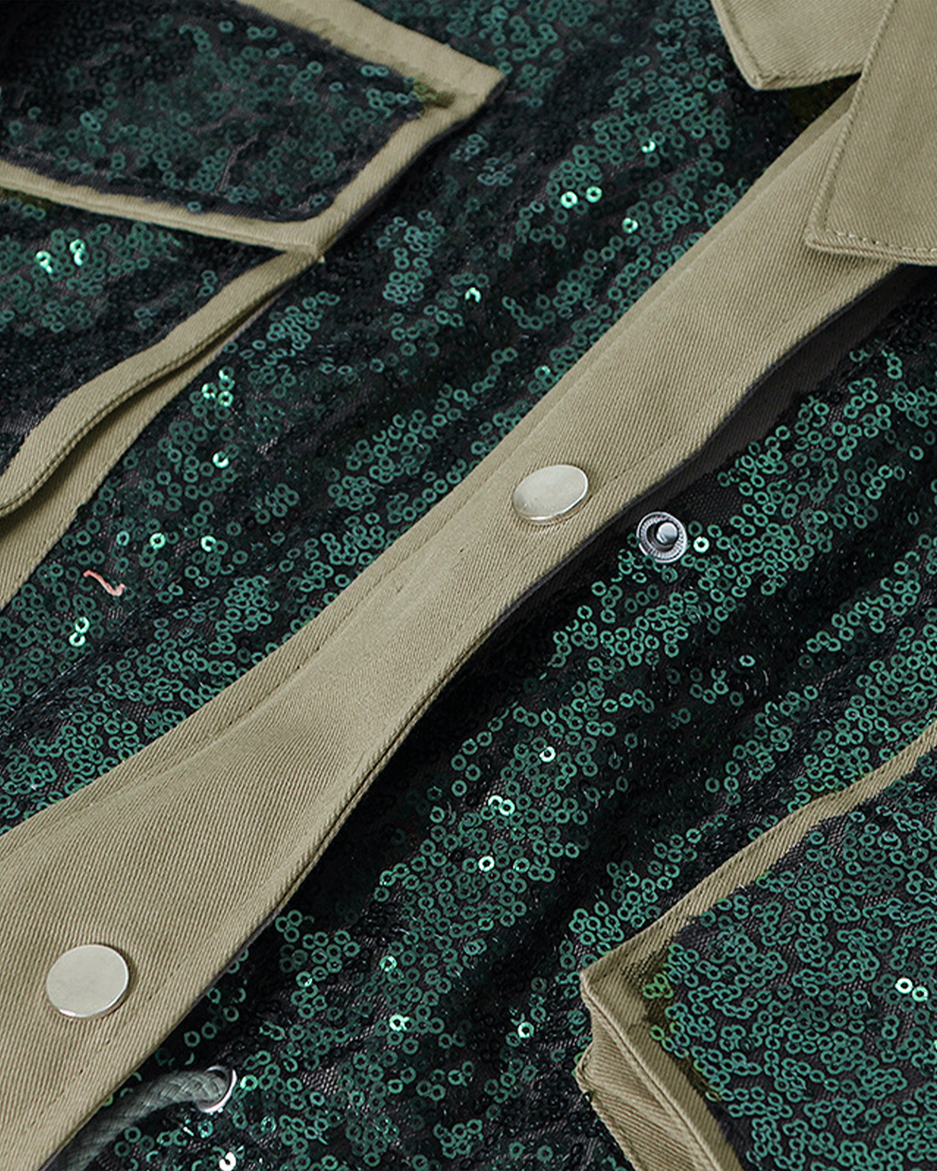 Doris Green Sequin Jacket