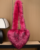 Furry Heart Bag