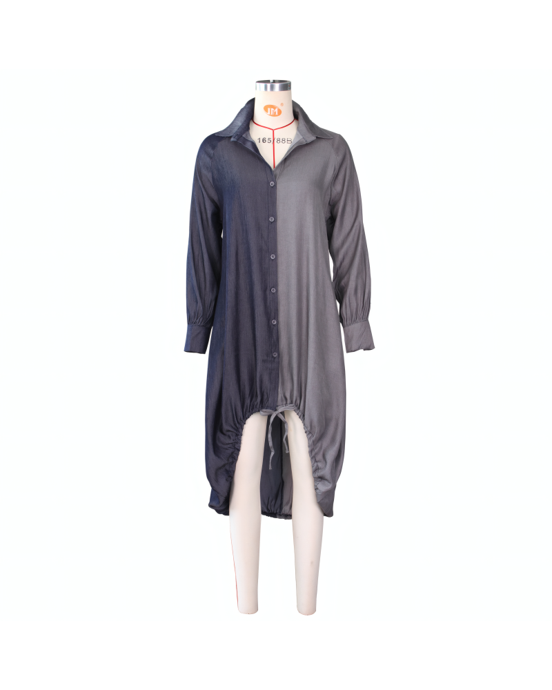 Easy Shift Shirt Dress