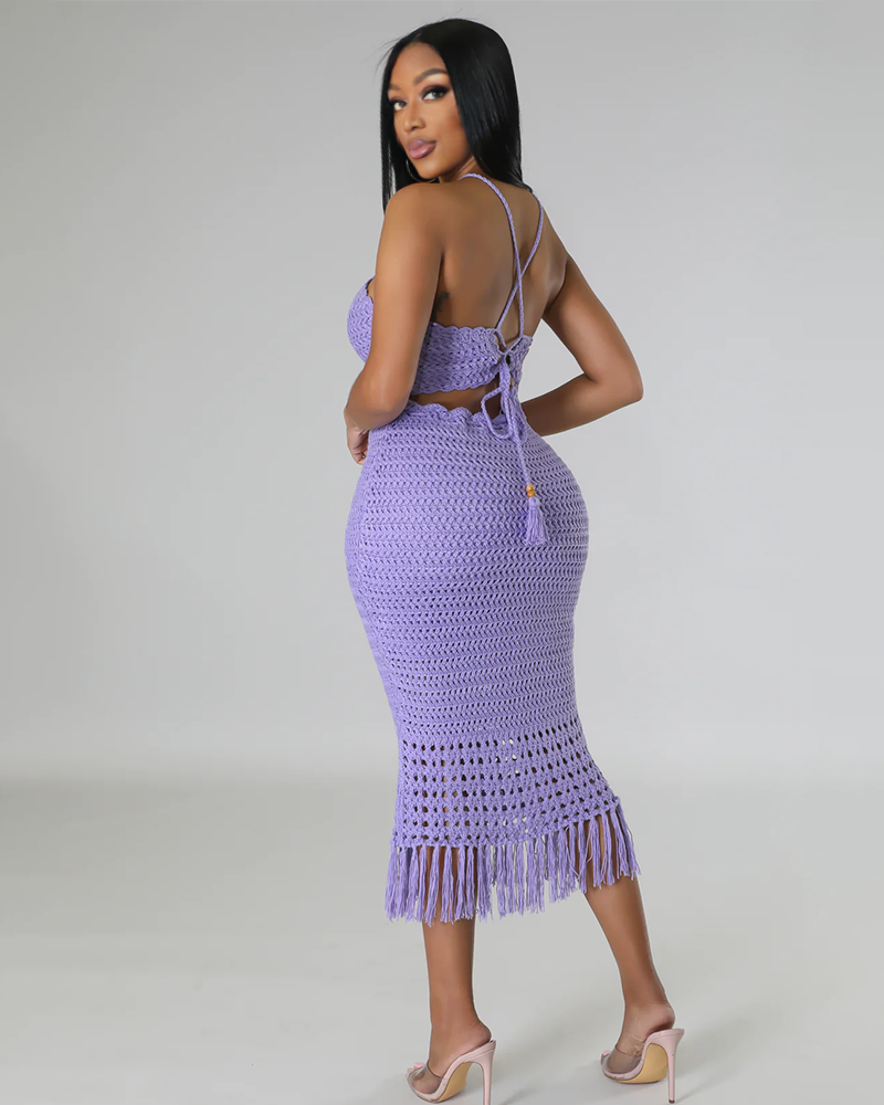 Seeking Paradise Skirt Set