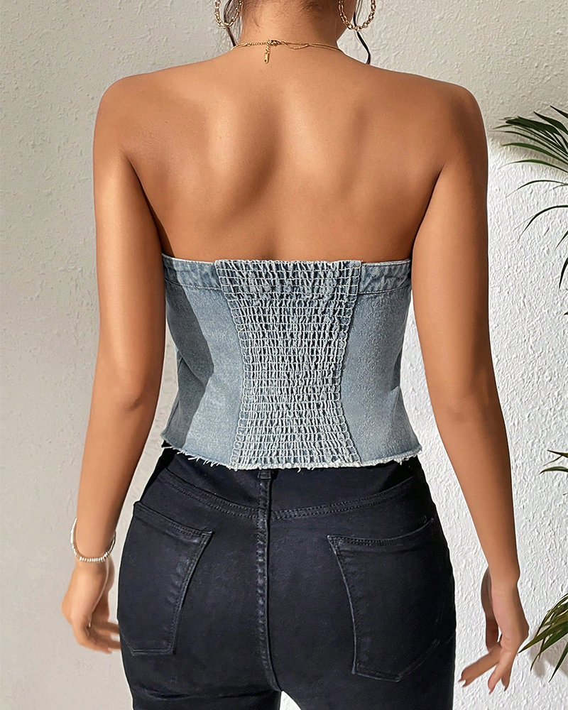 Billie Jean CORSET Crop Top