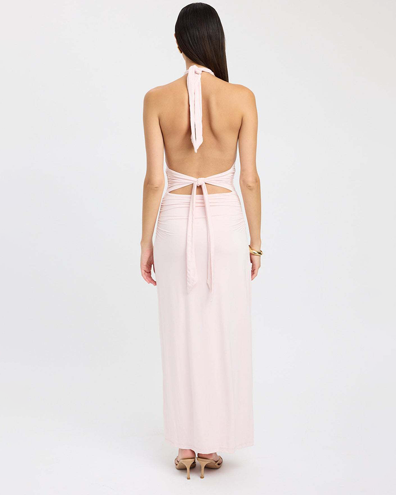 Bare Back Statement Dress