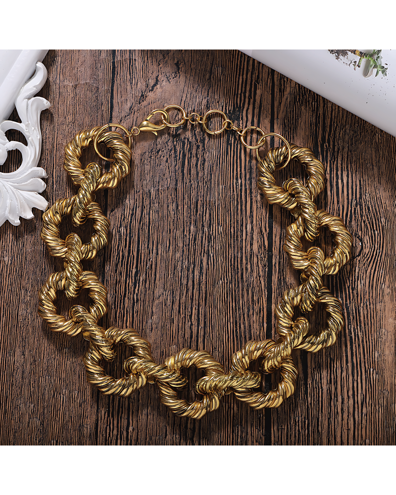 Chunky Chain-Link Necklace