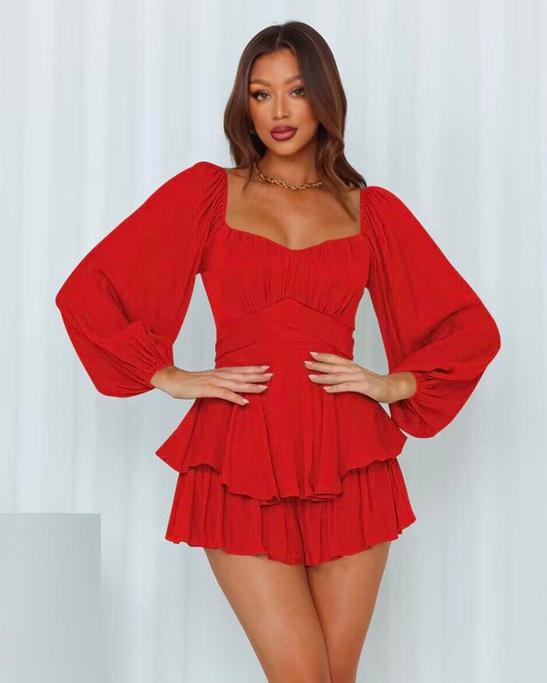 Scared to Be Lonely Babydoll Romper