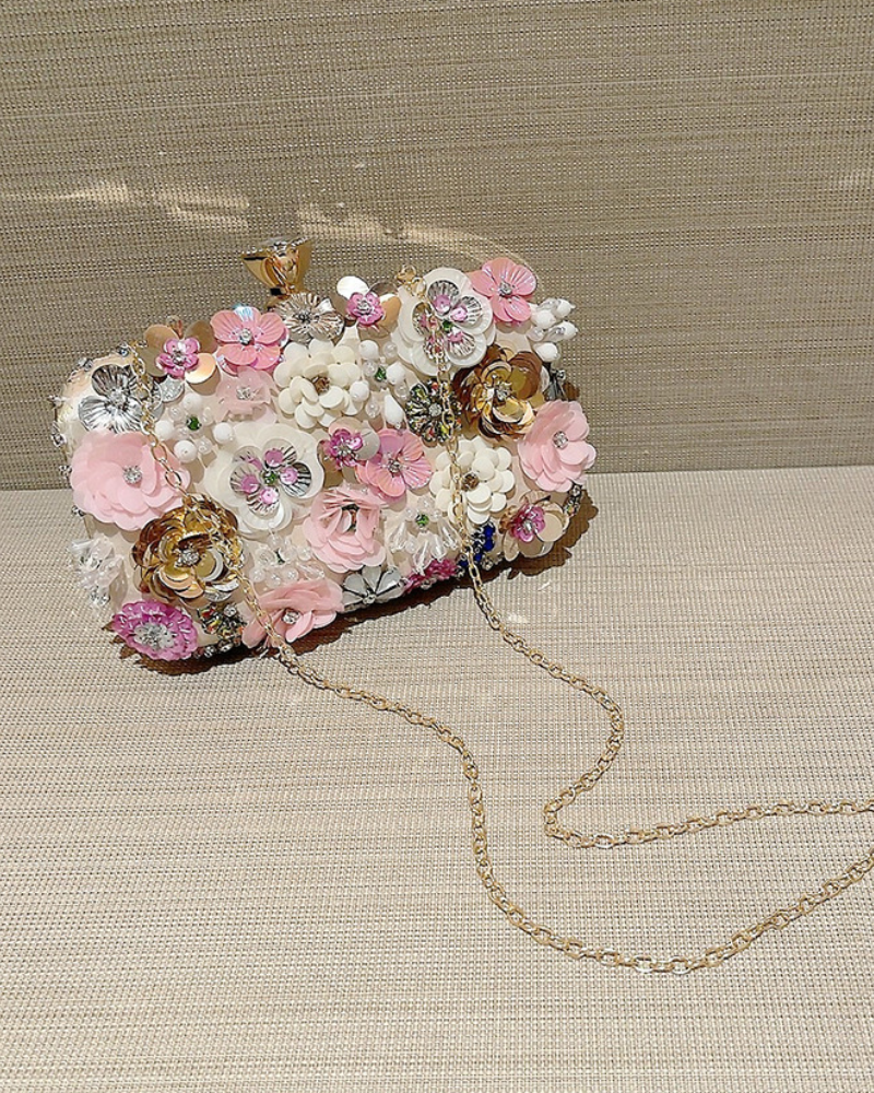 Iridescent Flower Bag