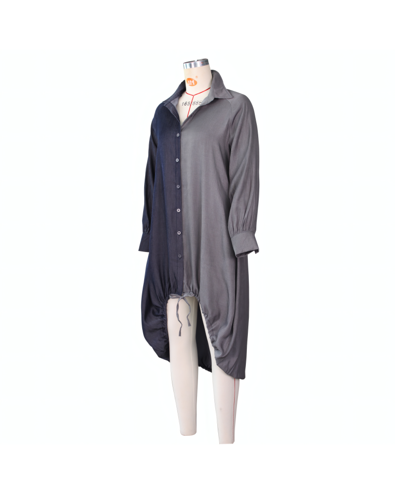 Easy Shift Shirt Dress