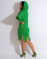 Heat Wave Hoodie Dress