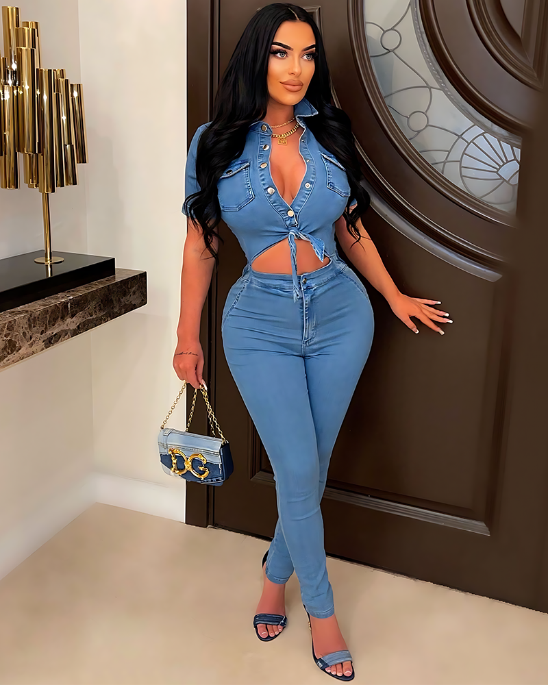 Daytona Denim Jumpsuit