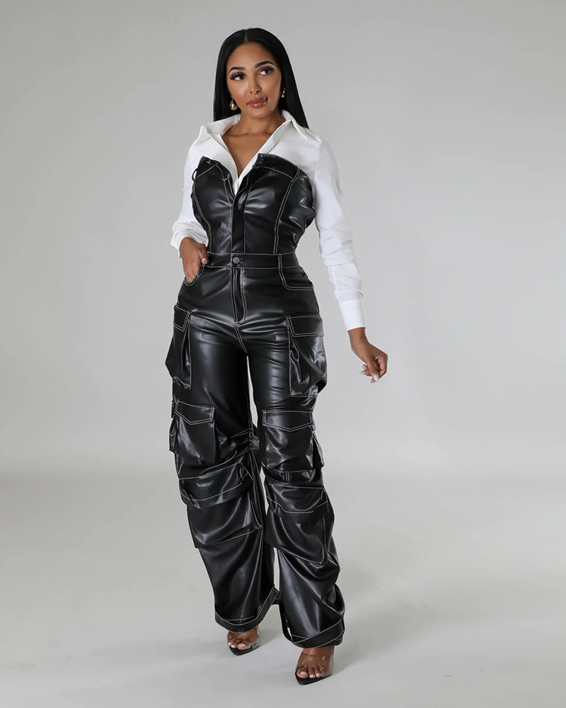 Level Up | Cargo Jumpsuit