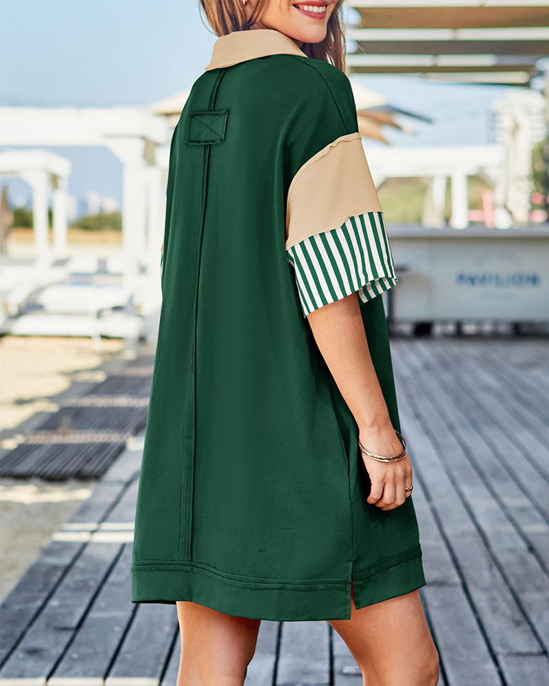 Summer Stripe Club Dress