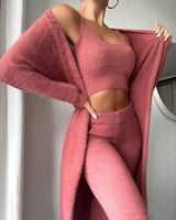 KIM Fluffy 3PC PANT SET