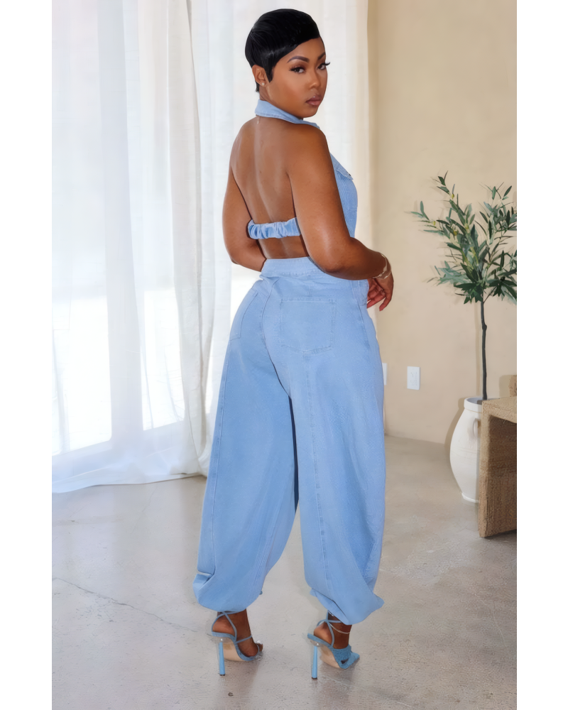 JETSETTER Denim JUMPSUIT