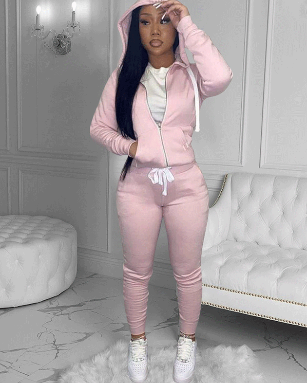 Never Basic - 2PC Sweatsuit