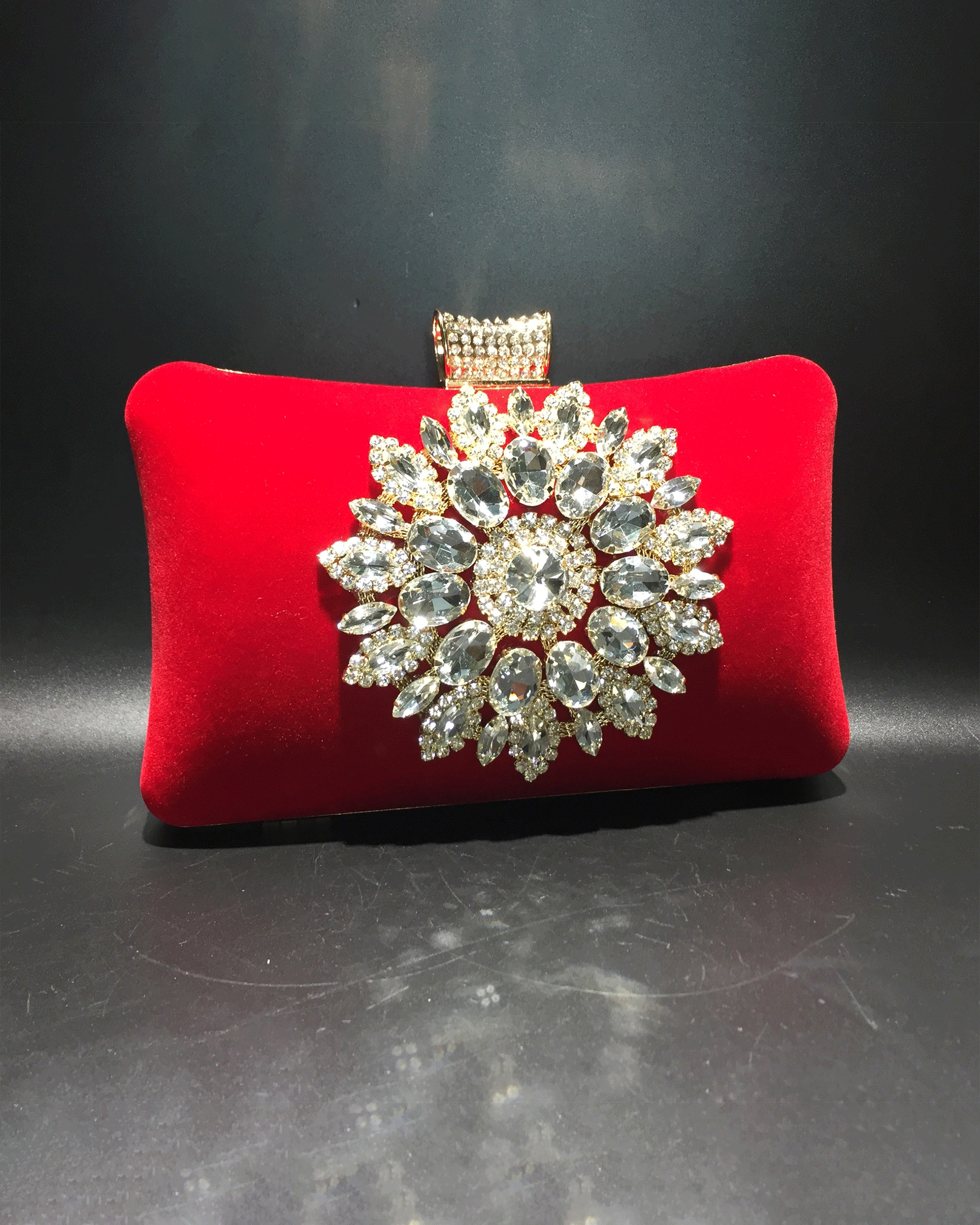 Austria Rhinestones Evening Handbags