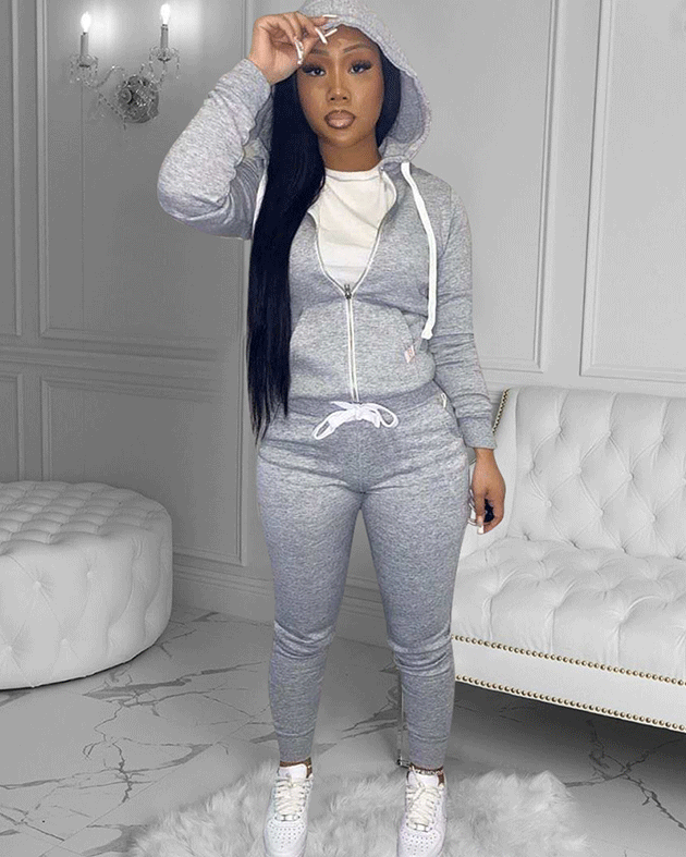 Never Basic - 2PC Sweatsuit