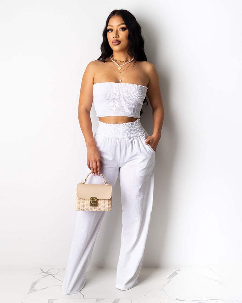 resort pants set