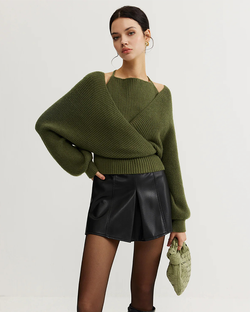 Tie Me Elegant Sweater