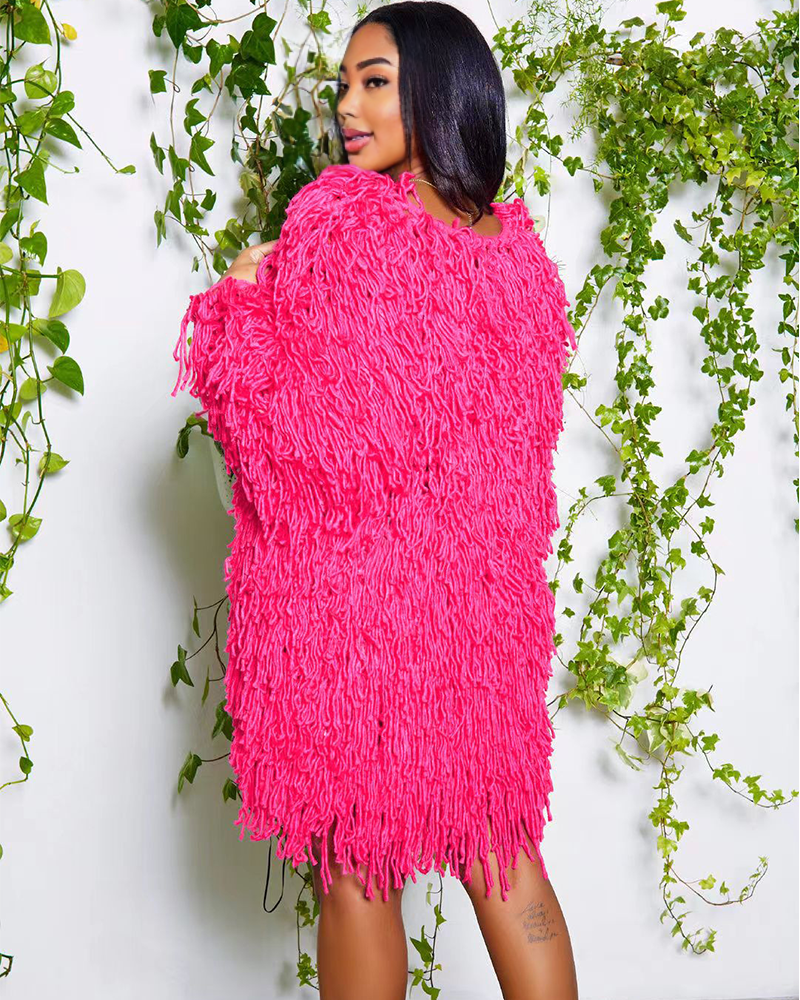 Flirty & Fabulous Fringe Sweater