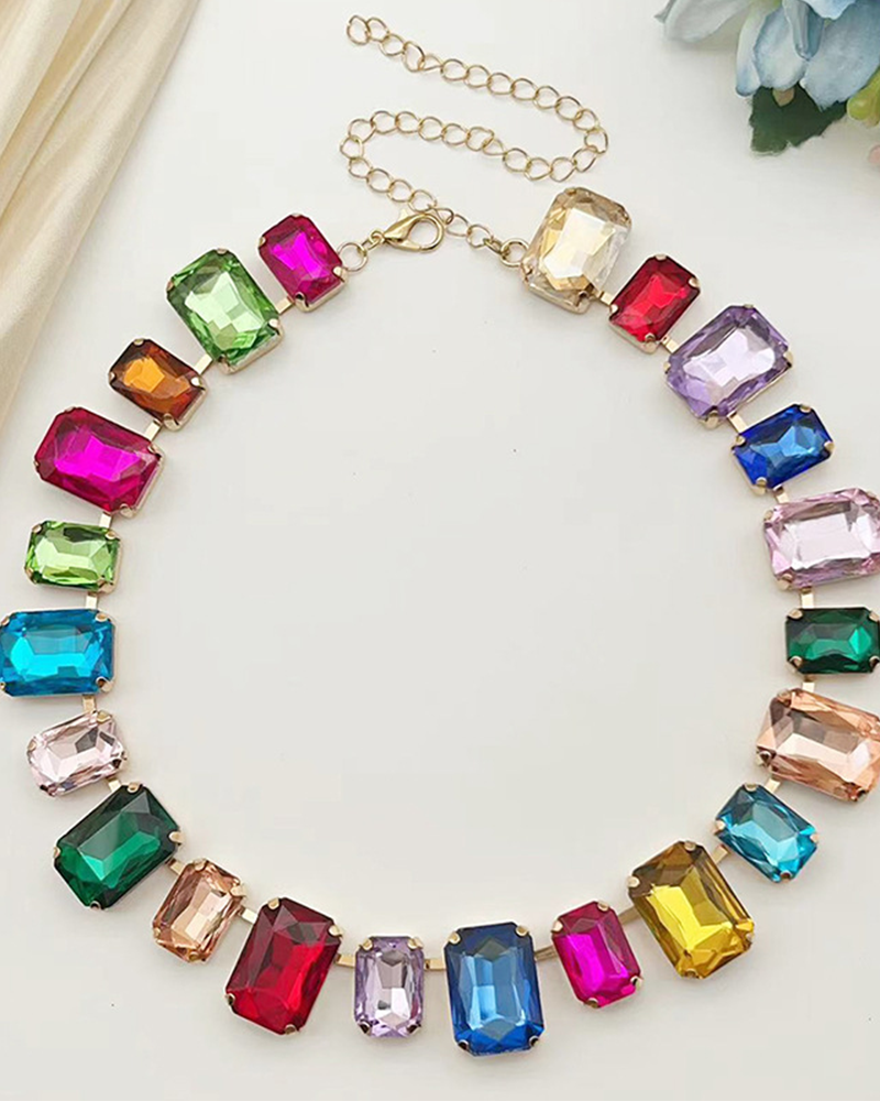 So Me Crystal Necklace