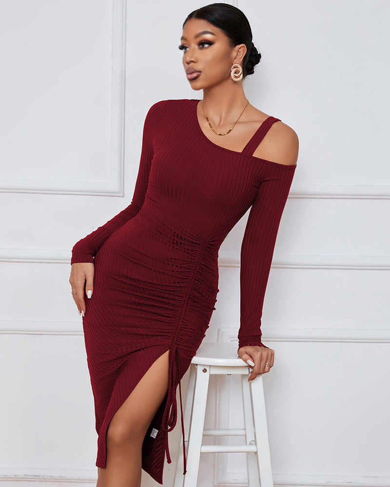 Elegant Ruched Dress