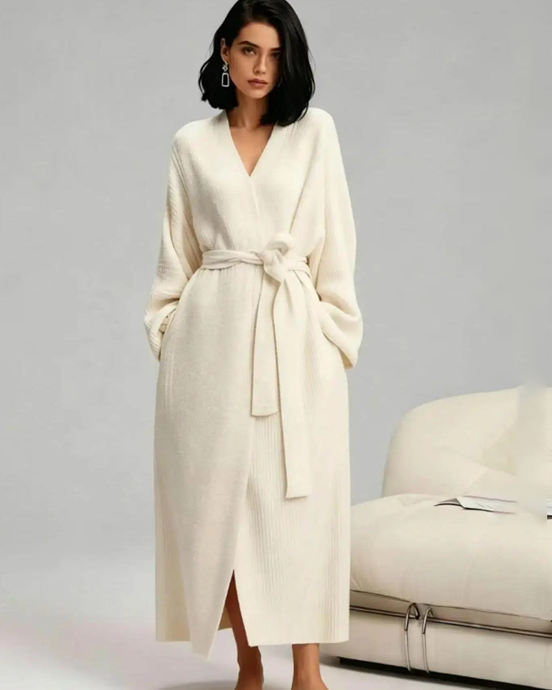 Cozy Cloud Fleece Robe
