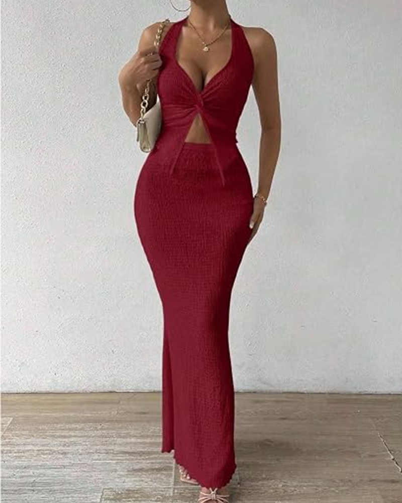 The Twist Edit Skirt Set