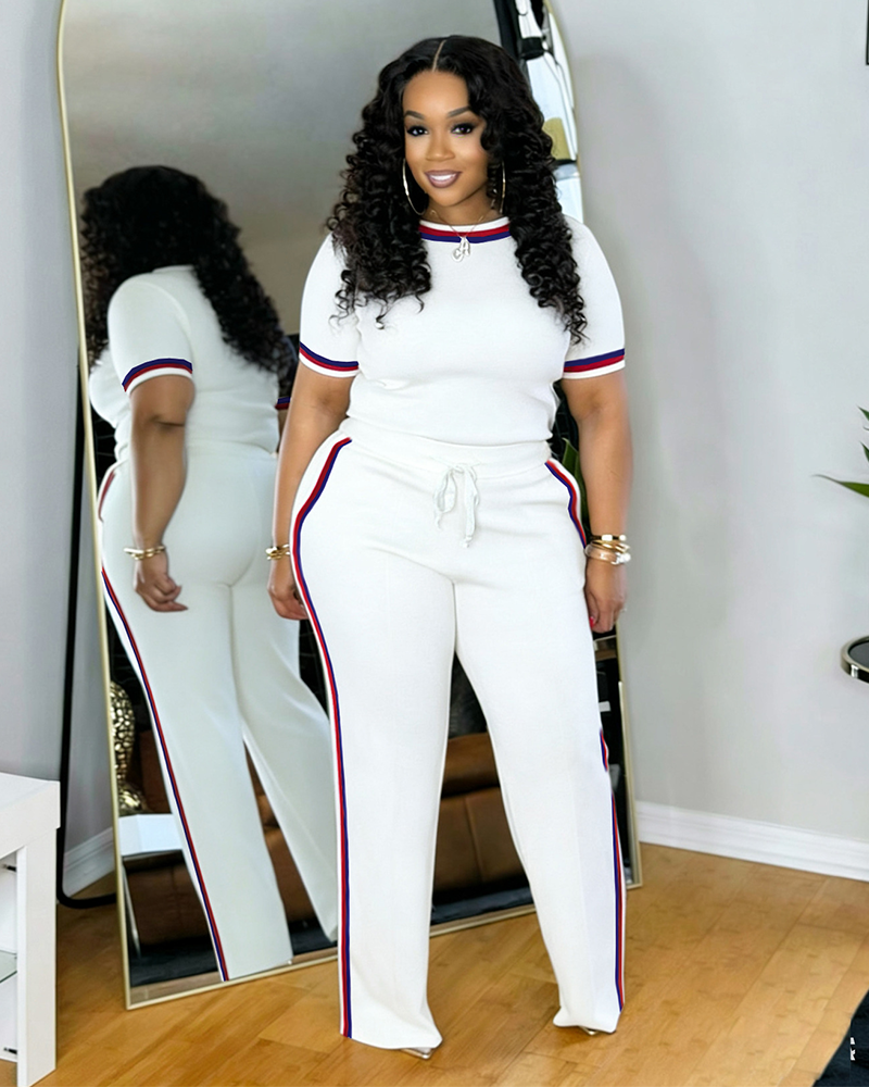 Modern Patch Two-Piece Set