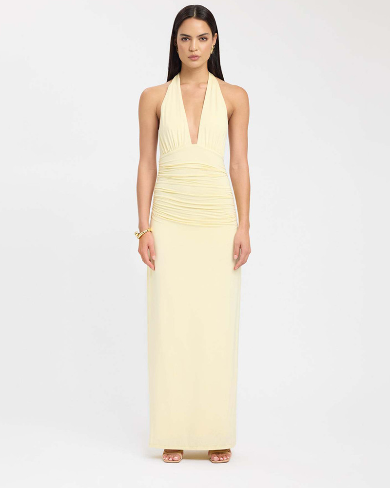 Bare Back Statement Dress