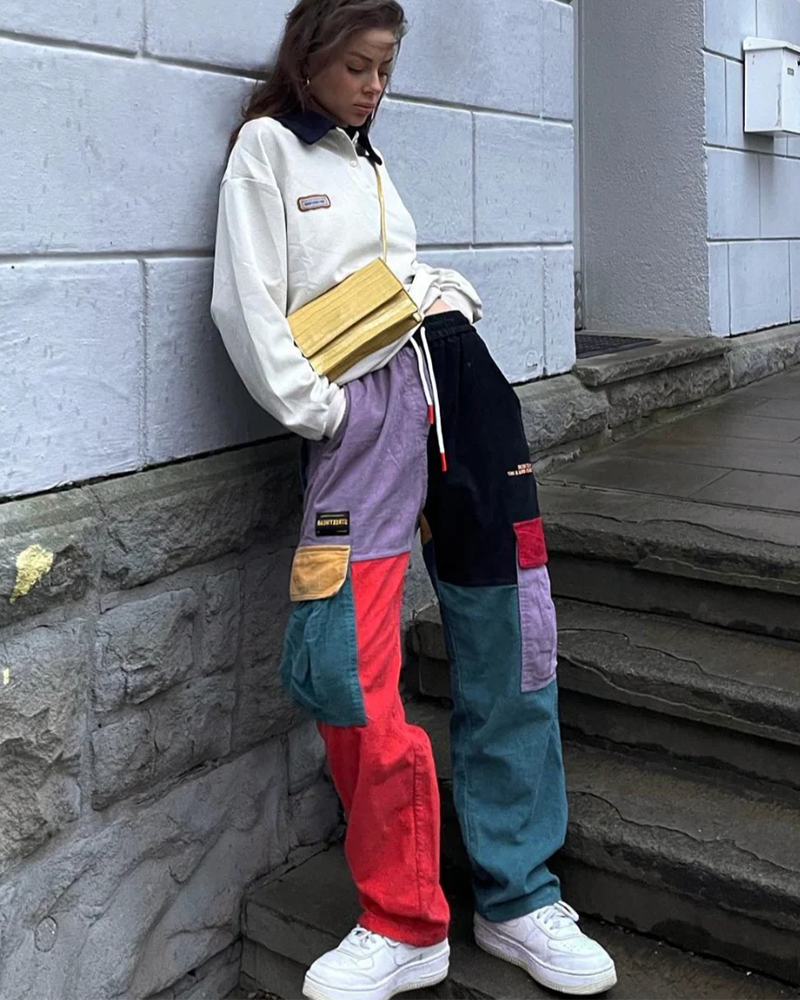 Color Clash Mode Joggers