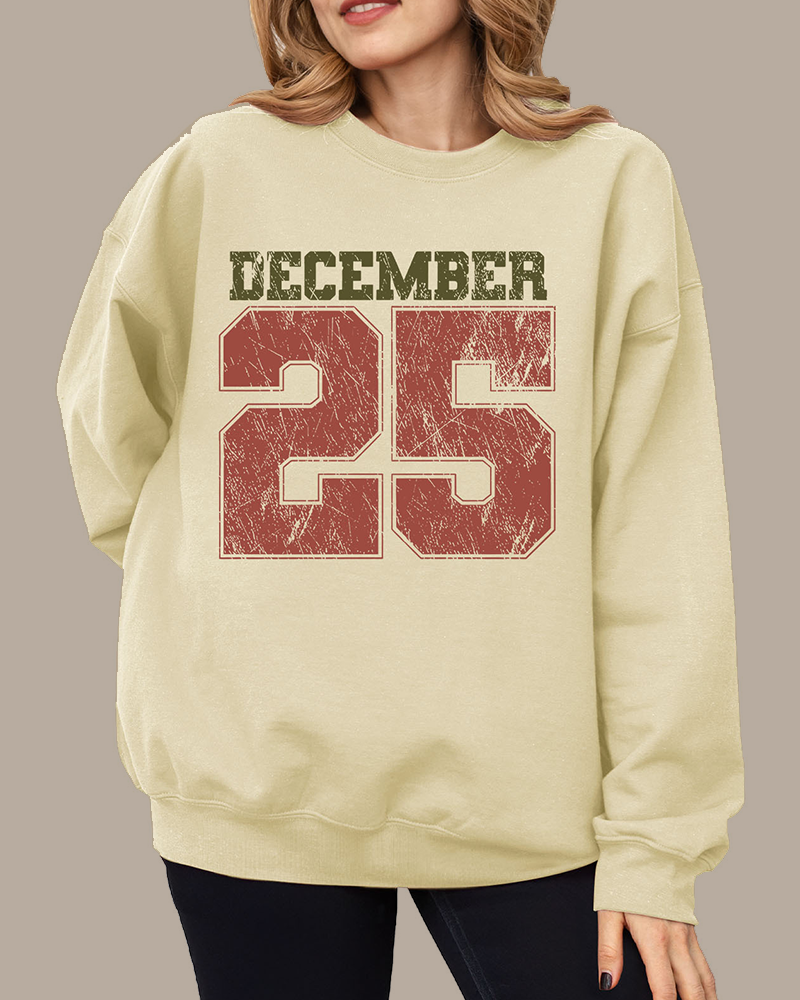 Minimalist Christmas Sweatshirt