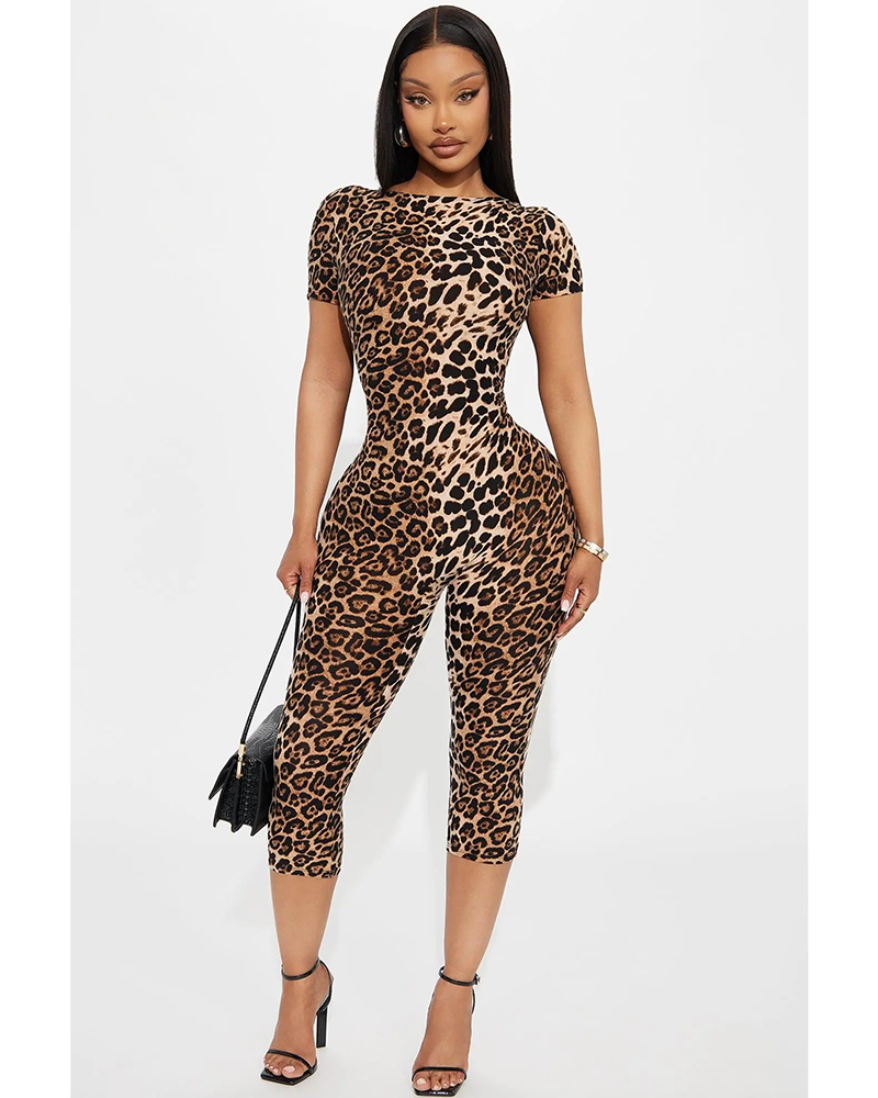 Rebel Leopard Jumpsuit
