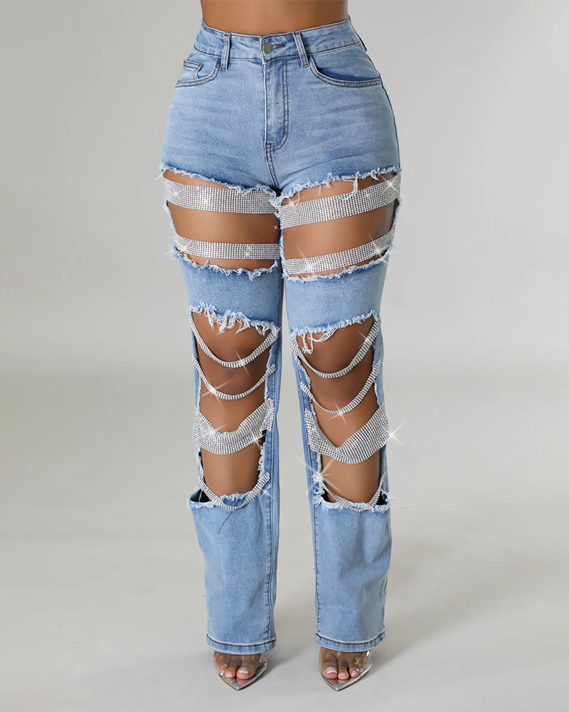 KHLOE PEARL JEANS