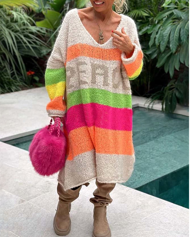 Peace Sweater Dress
