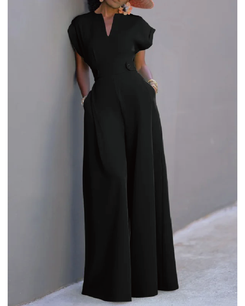 Urban Cap Sleeve Jumpsuit