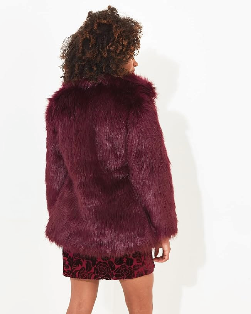 FREYA  FAUX FUR JACKET