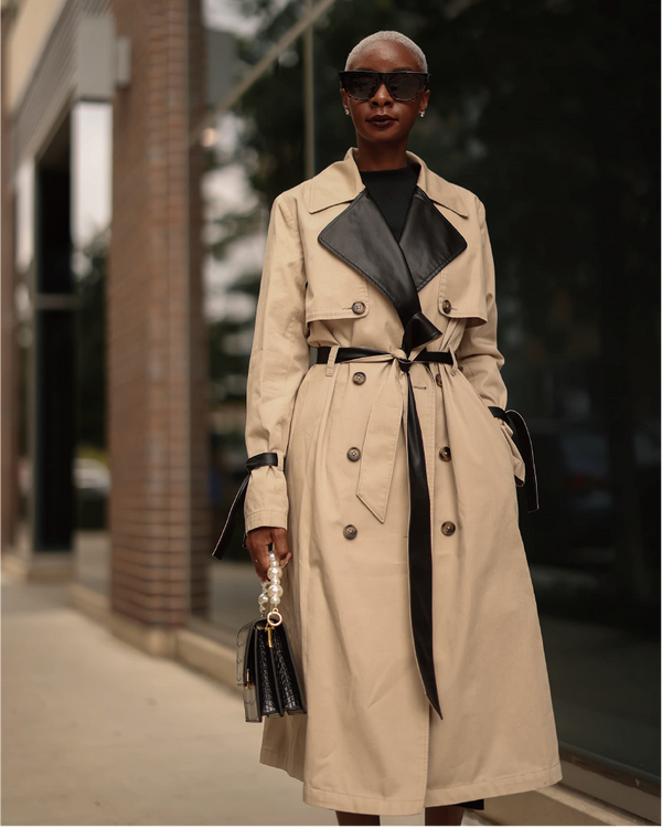 Hummus Trench Coat