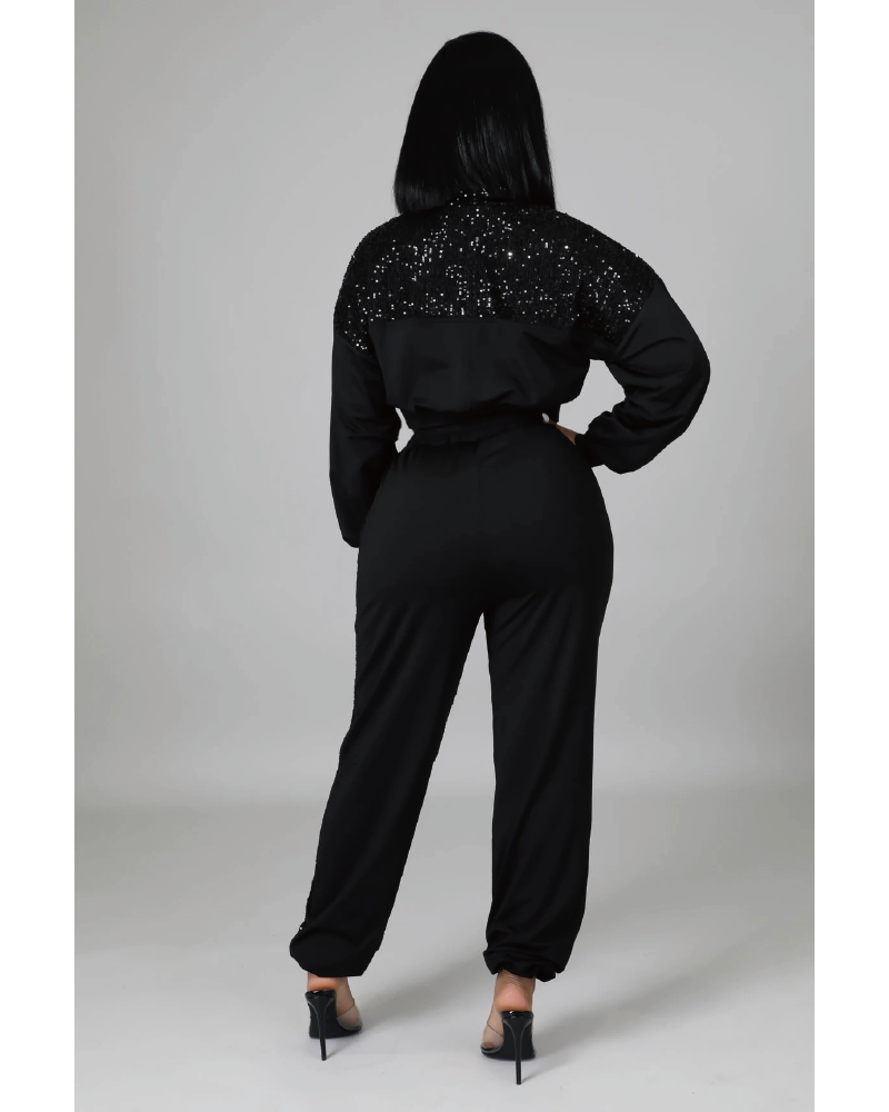 BLACKOUT PANT SET