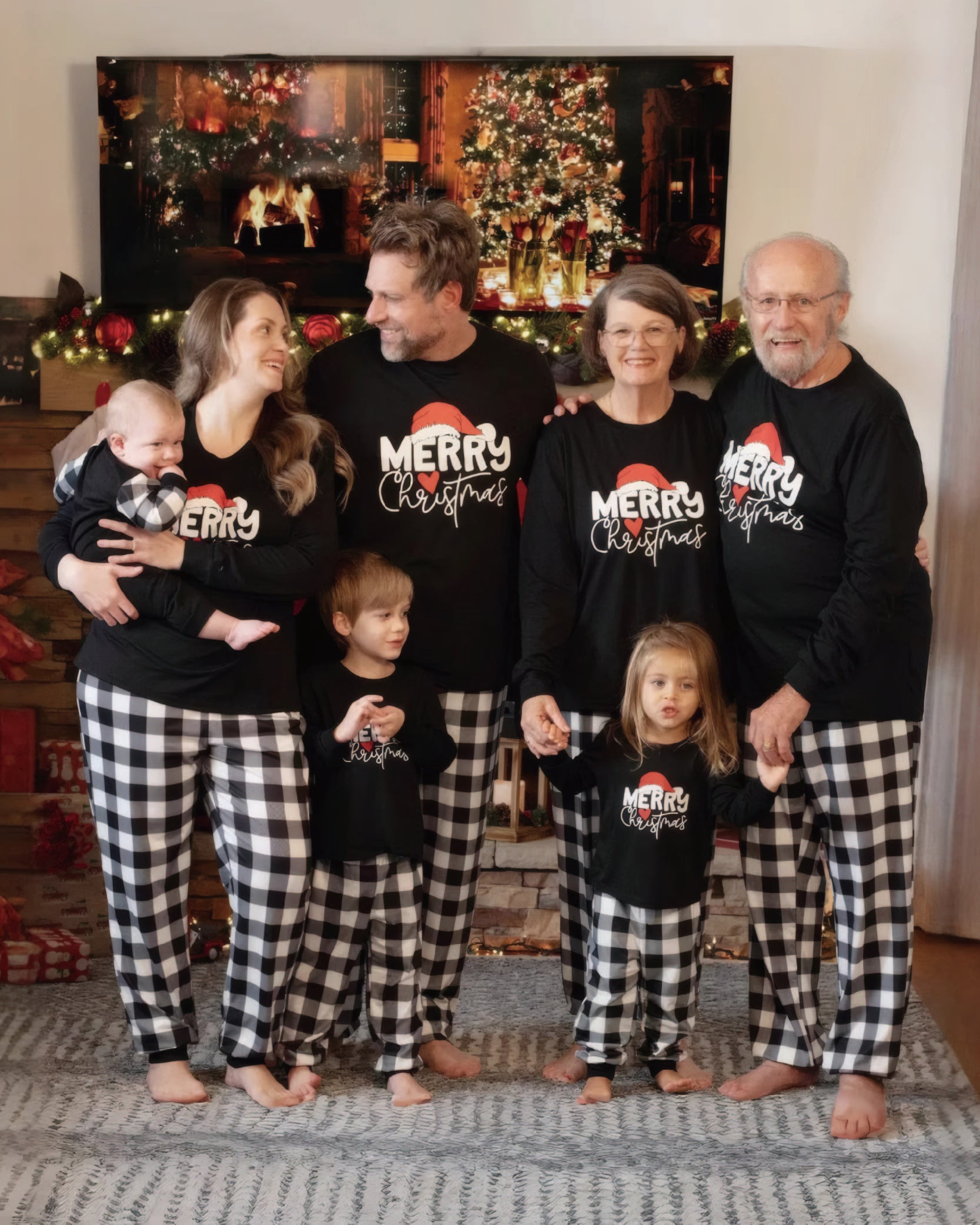 Home For Christmas Holiday PJ Set