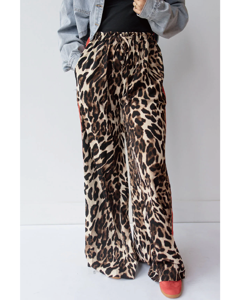 Wild Thing Leopard Track Pants