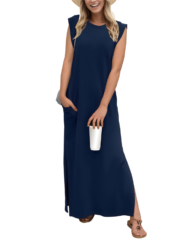 Wrinkle-Free Maxi Dress