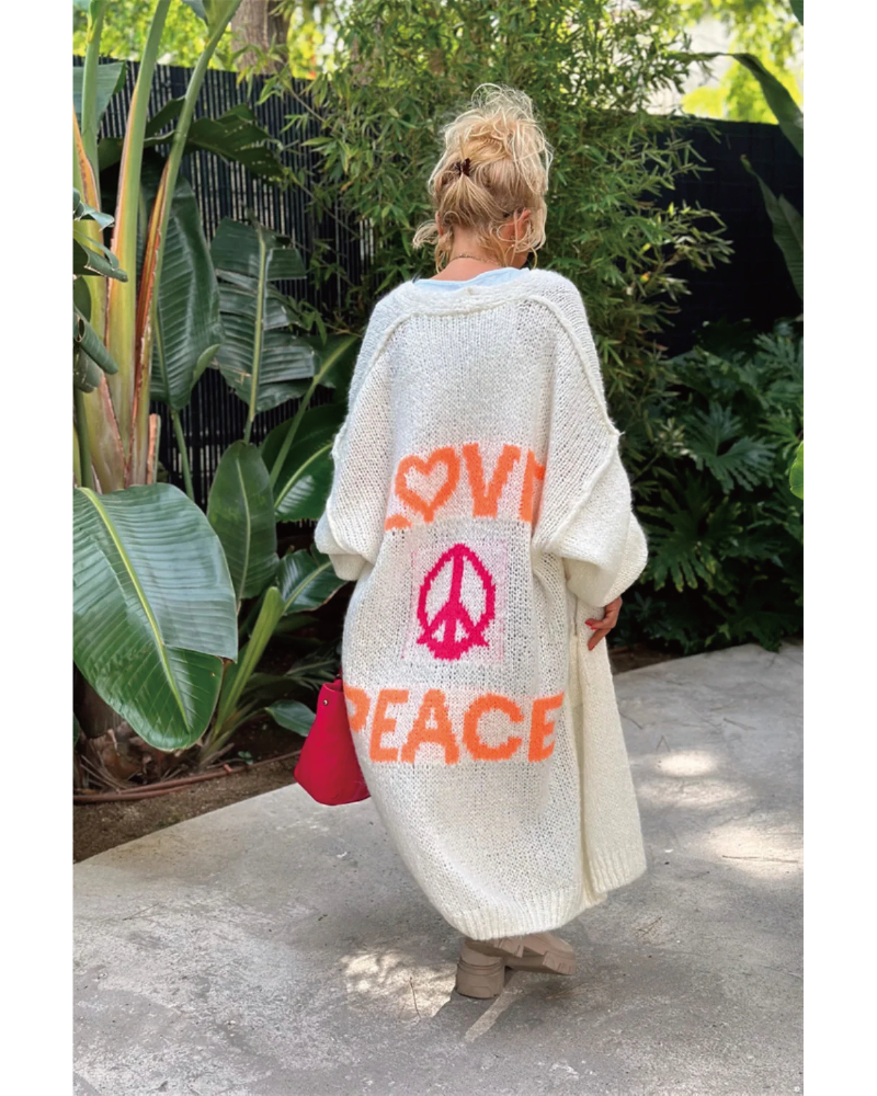 Peace and Love Cardigan